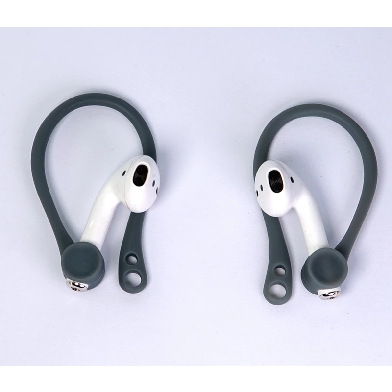image2 Подходит для Apple airpods2 ушной крючок airpods Набор беспроводной Bluetooth гарнитура второго поколения силикагель анти-капля и анти-потеря - Цвет: image2