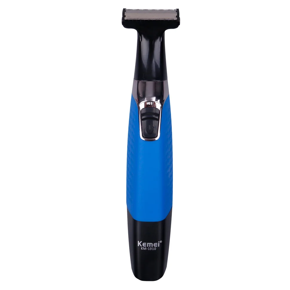 

Kemei KM-1910 Men'S Body Face Electric Shaver Electric Razor Stubble Trimmer Beard Shaving Edge Trimer One Blade Hair Trimmer
