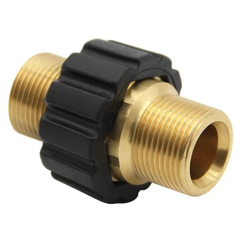 

High Pressure Washer Hose Quick Connector M22 Metric Male Thread Car Accessories Garden Hose Fitting