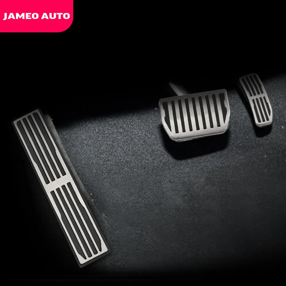 3pcs/set Car Pedals for Jaguar X760 XE X260 XF X761 F-Pace 2016 - 2020 Auto Gas Brake Pedal Cover Rest Pedale Sticker | Автомобили и