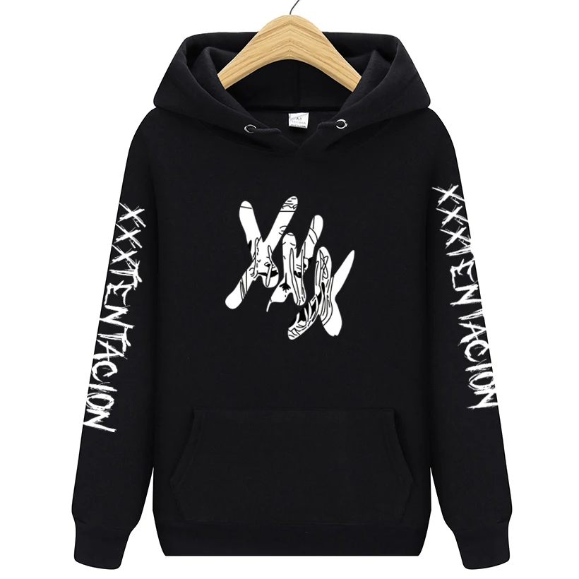 

2019 New XXXTentacion Hoodies Men/Women Pullover fashion Leisure Streetwear Sweatshirt Sudadera Hombre Harajuku Unisex