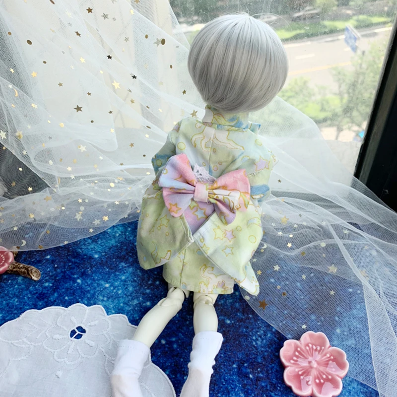 Кукольная одежда 1/4 BJD Одежда Фэнтези Короткое Кимоно для 1/4 BJD кукольная одежда для кукол