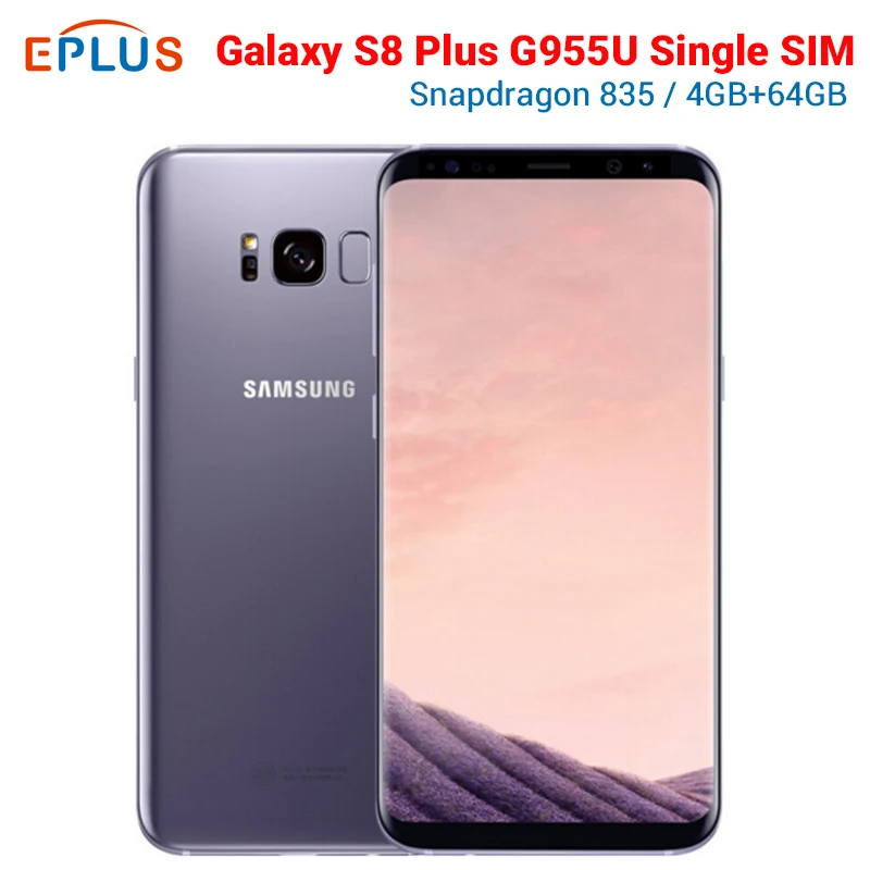 

T-mobile Version 4GB 64GB Samsung Galaxy S8 Plus S8+ G955U Mobile Phone Brand New Snapdragon 835 6.2" NFC 4G SmartPhone G955T