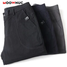 Men's Trousers Hombre Autumn Long Pants Plus Size Business Casual Male Streetwear Slim Solid Fashion Straight 38 Brand MOOWNUC Pants Men's Trousers Hombre Autumn Long Pants Plus Size Business Casual Male Streetwear Slim Solid Fashion Straight 38 Brand MOOWNUC Pants