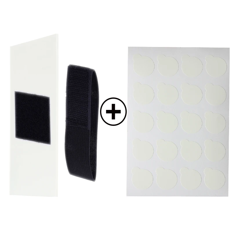 Pallet Belt holder Акриловый поддон, индивидуальное наращивание ресниц, клеевая пластина, объемная Подушечка для ресниц, инструменты для обучения макияжу, клей+ 20 шт., держатель ресницы - Цвет: Pallet Belt holder