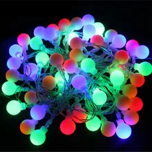Новинка, 1,5 м, 3 м, 6 м, Сказочная гирлянда, светодиодный, шар, гирлянда, водонепроницаемая, для рождественской елки, свадьбы, домашнего интерьера, украшение на батарейках