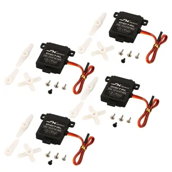 

4PCS JX PDI-HV2107MG 7.9kg Steering Torque Mini Digital Metal Gear Core Servo for RC Fixed Wing Airplane Plane