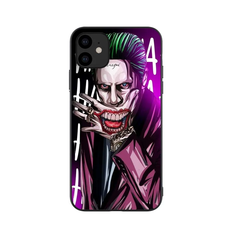 Halloween Clown Horror Friends Soft Case For iPhone X 6 6S Plus 7 8 Plus XS XR XS Max Joker Cover For iPhone 11 Pro Max