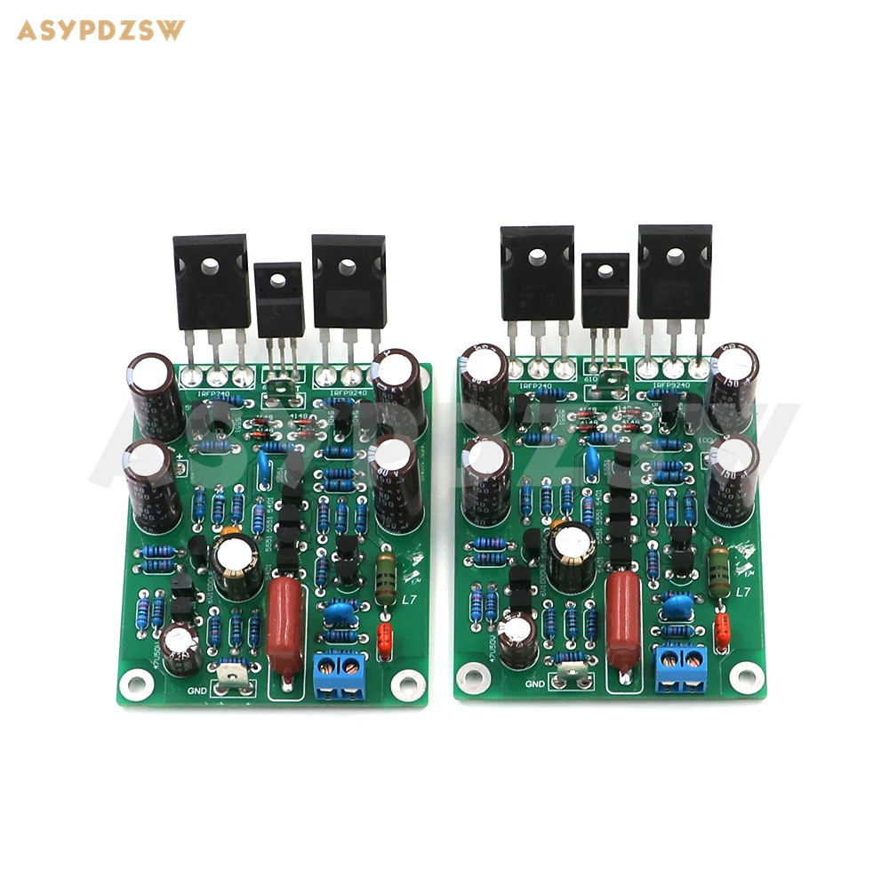 2 CH L7 MOSFET IRFP240 IRFP9240 класса AB аудио усилитель мощности DIY Kit/готовая плата|amplifier diy|audio