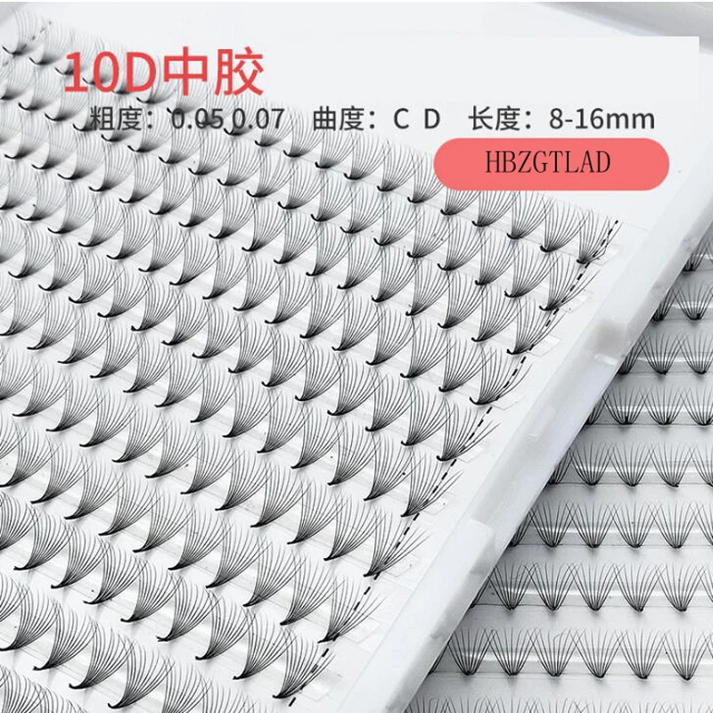 Новые короткие и легко сухие накладные ресницы русский объём 3d/5d/8d/10d/12d C/D
