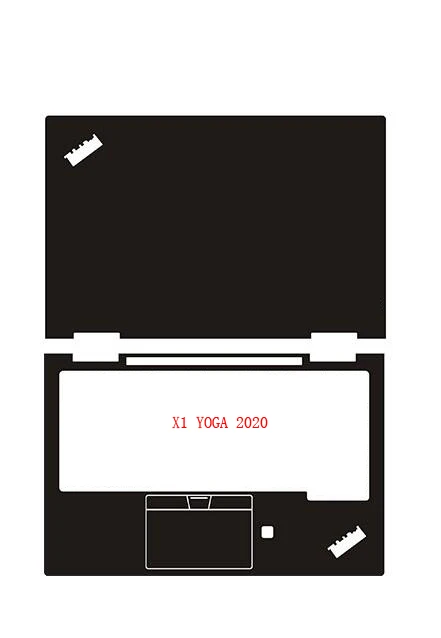 Cover Adesiva Skin 2 Pezzi Per Thinkpad T490 T495 T14 X1 Yoga 2020/X1 Yoga 2019/X1 Yoga 2018/2017/2016/X220/E220S S220/L380 Yoga