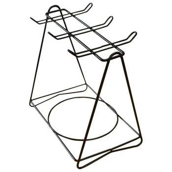 

Stainless Steel Coffee Cup Holder Hanging Partition Cup Holder Innovative Storage Rack Iron Cup Shelf Stand For Kitchen Counter