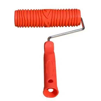 

Embossed Paint Roller Sleeve Wall Texture Stencil Brush Pattern Art Rollers House Decoration Household Tools Drop Shipping