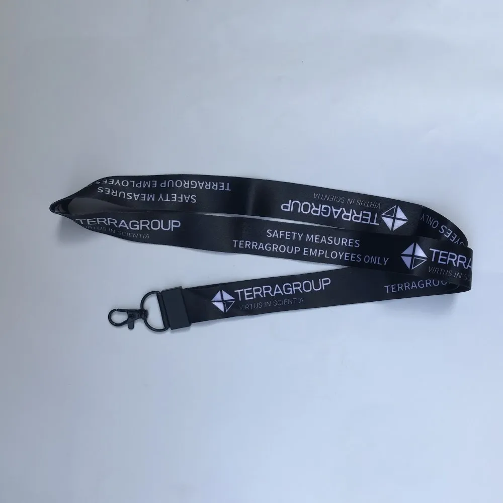 BSG タルコフ TERRAGROUP 首掛けストラップ Escape From Tarkov Terragroup Labs Cosplay Strap Gray Mobile