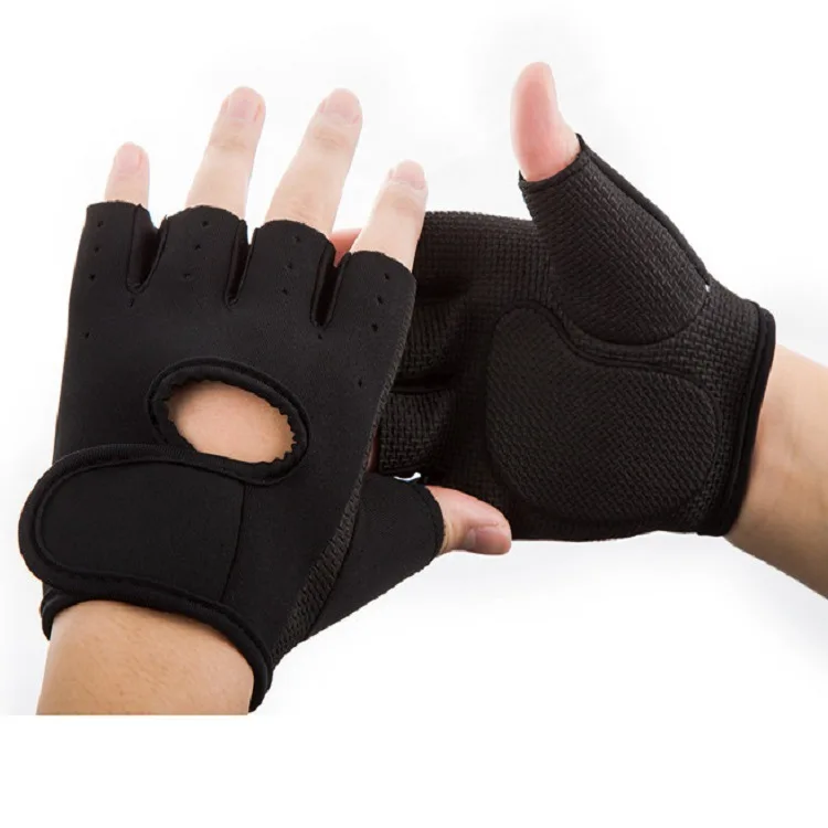 

Half-finger Fitness Gloves Men And Women Training Lengthen Bracer Gloves Breathable Anti-slip Weightlifting Hand Guard Sport Glo