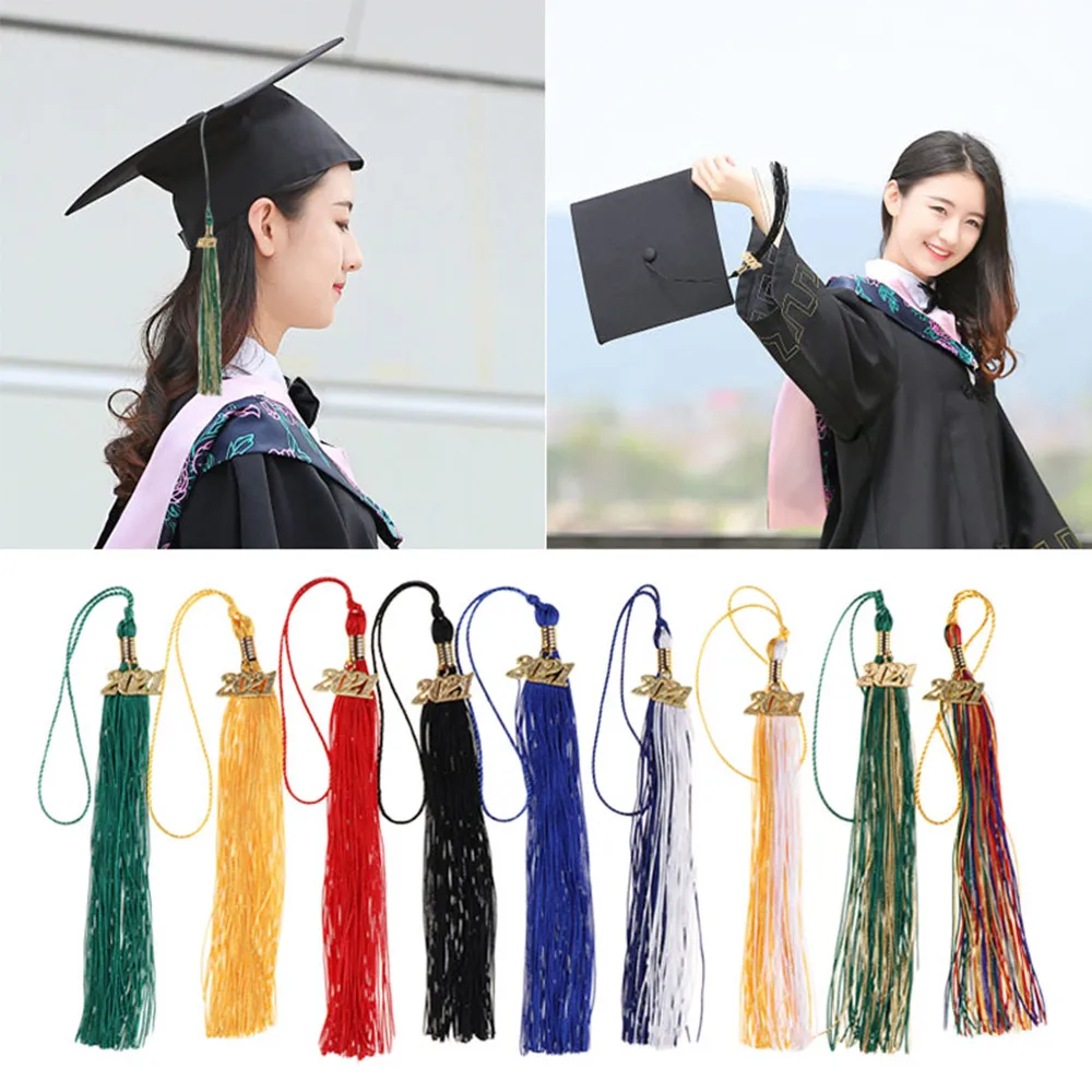 2021 DIY академический Выпускной Tassel Pendant Ленточки Дата падение студент сувенир