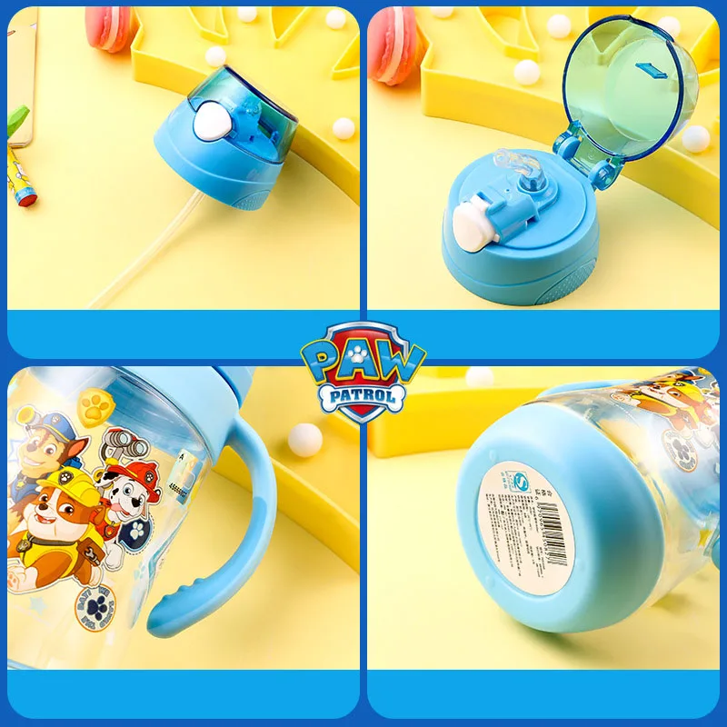 Genuine Paw Patrol Children's sippy cup Tritan material double handle children's cup home  cartoon drinking water cup