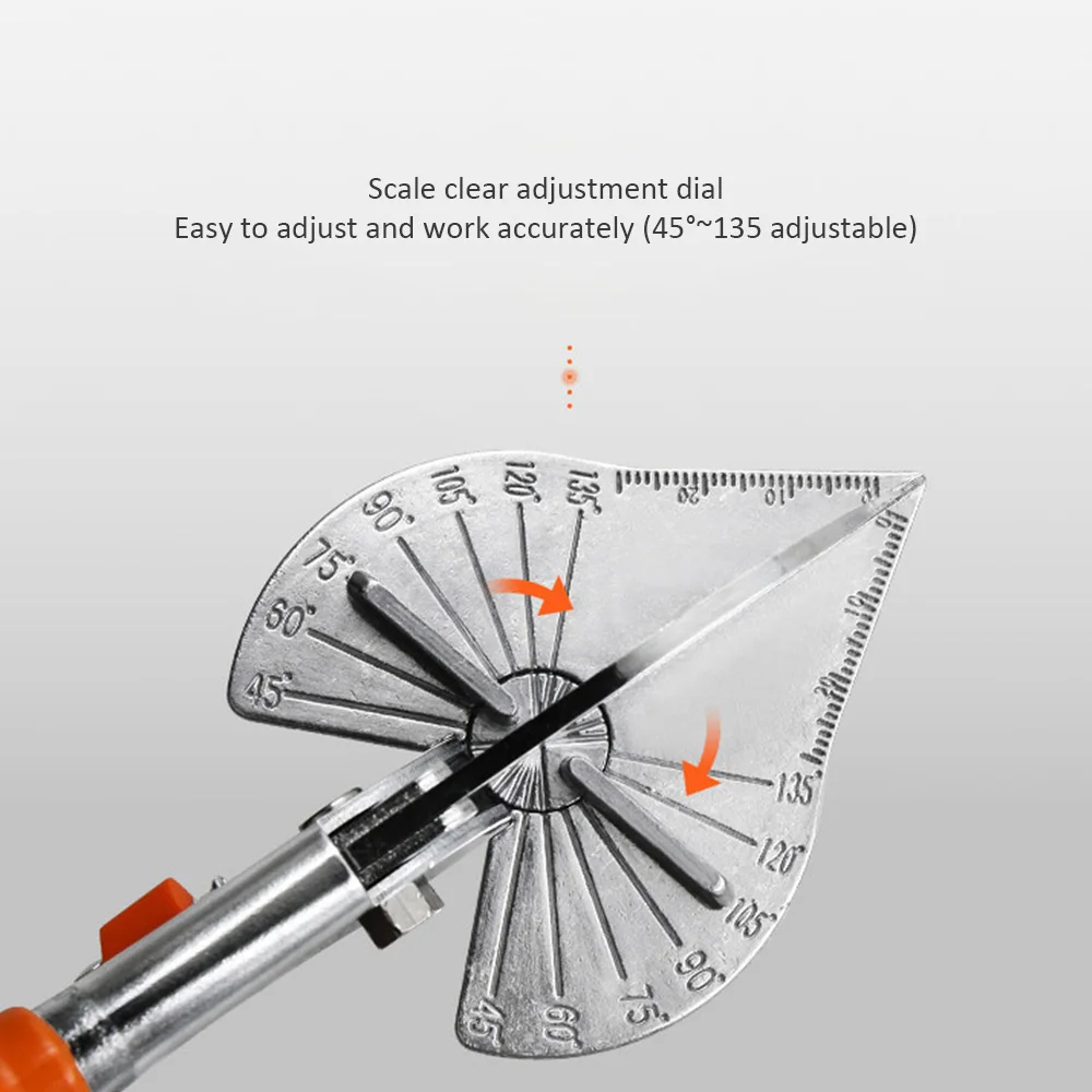 45 °-135 ° мульти угол транкинга трубки ножницы проволока Mitre обрезки ручной инструмент