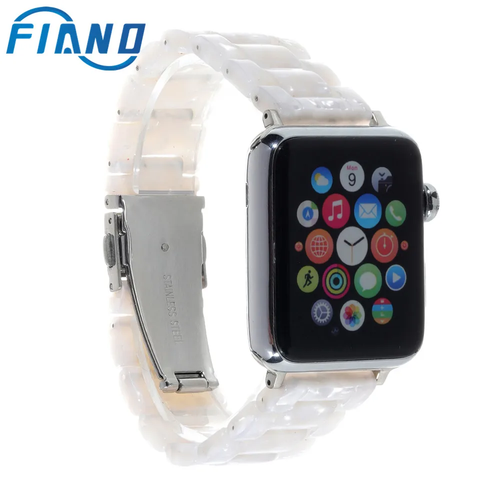 Ремешок резиновый для Apple Watch Band Series 6 5 4 3 2 сменный Браслет iWatch аксессуары часов