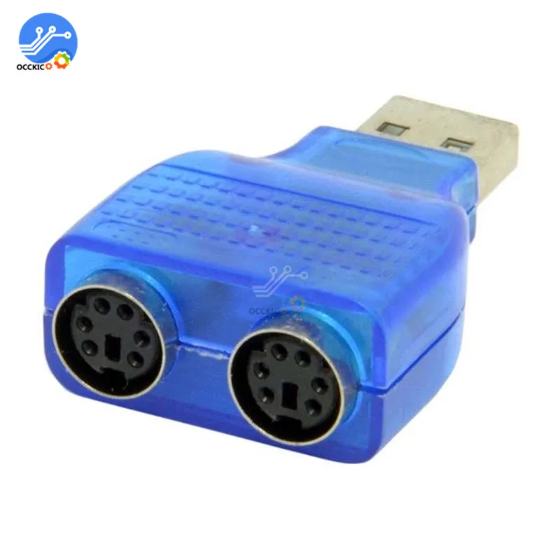 USB 2 0 папа в порта PS2 Женский адаптер конвертер для мыши разъем клавиатуры ключ| |