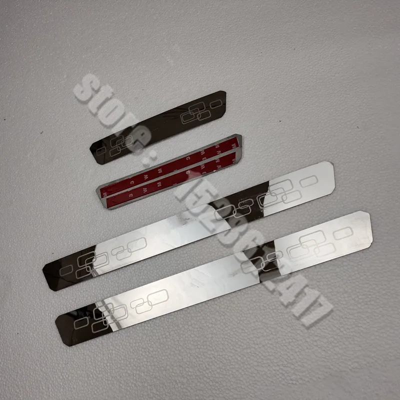 Car Accessories Citroen C3 C5 Aircross C4 Picasso Door Sill Scuff Plate Protector Stainless Steel Kick Pedal Styling Sticker car door moulding trim