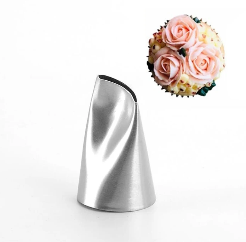 122 Rose Petal Piping Nozzle Cake Decorating Icing Tip Stainless