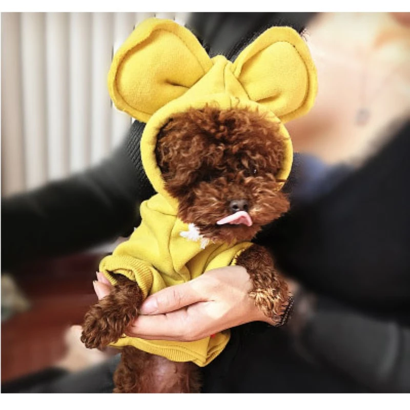 Pet Dog Clothes For Small Dogs Cosplay Hooded Sweatshirt Puppy Pet Cat Coat Jacket Chihuahua Pug Hoodie Clothing Apparel