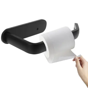 

Wall Mounted Space Aluminum Roll Paper Holder Stand Napkins Rack Bathroom Accessories 28TC