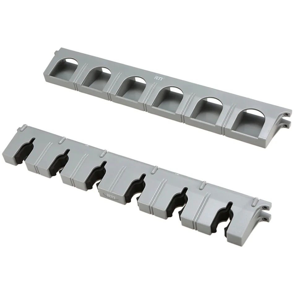 Удочка дисплей Фиксированная Рама дорога Ya рыба плот стеллаж для хранения установка стены Вертикальная ферма стержни хранения полка Кронштейн Стенд - Цвет: Grey