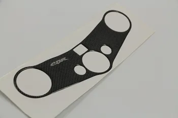 

Motorcross Lowering Triple Tree End Upper Top Clamp Carbon firber looking Sticker Decal Yoke Case for HONDA CBR600RR 2007-2017