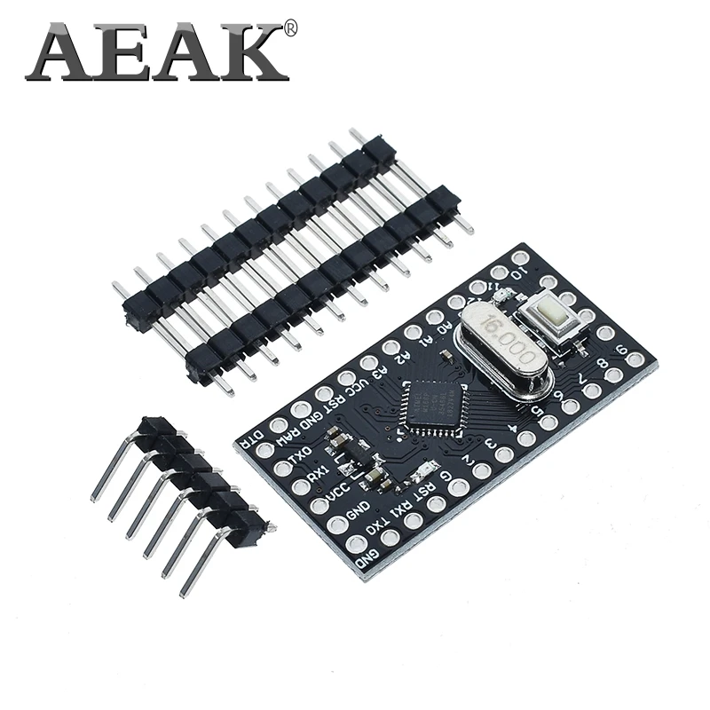 Мини модуль AEAK Pro Atmega168 5 в 16 м для Arduino совместимая плата микро управления Nano|pro