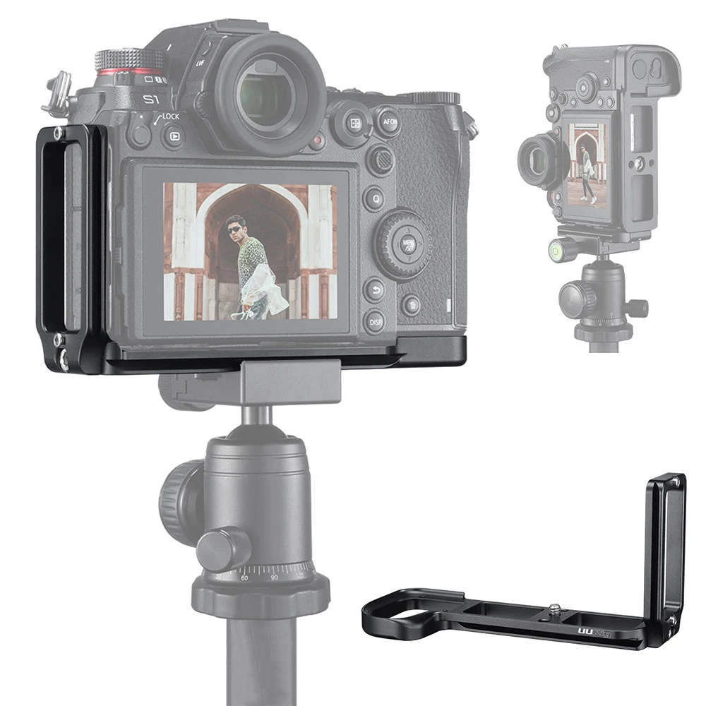 UURig R026 камера L Пластина для Panasonic Lumix S1/S1R Вертикальная Горизонтальная видеосъемка штатив кронштейн быстросъемная ручка
