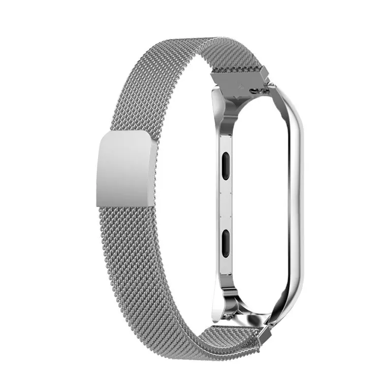 2 в 1 mi band 4 ремешок часы для Xiao mi band 3 4 смарт-браслет ремешок+ металлический корпус для Xiao mi Band 3 Band4 браслет