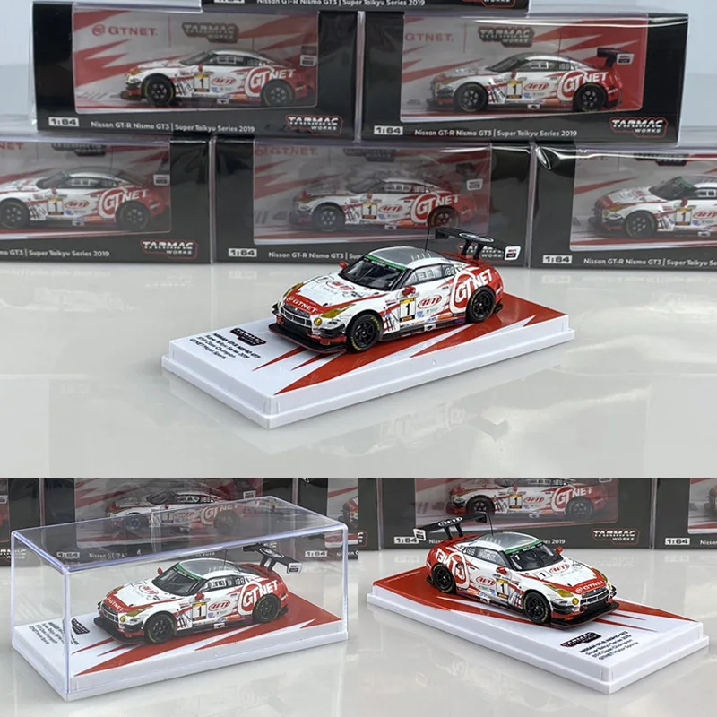 Tarmac рабочий автомобиль 1:64 Nissan R35 GT-R GTNET NISMO GT3 2019-1 коллекционный | Игрушки и хобби
