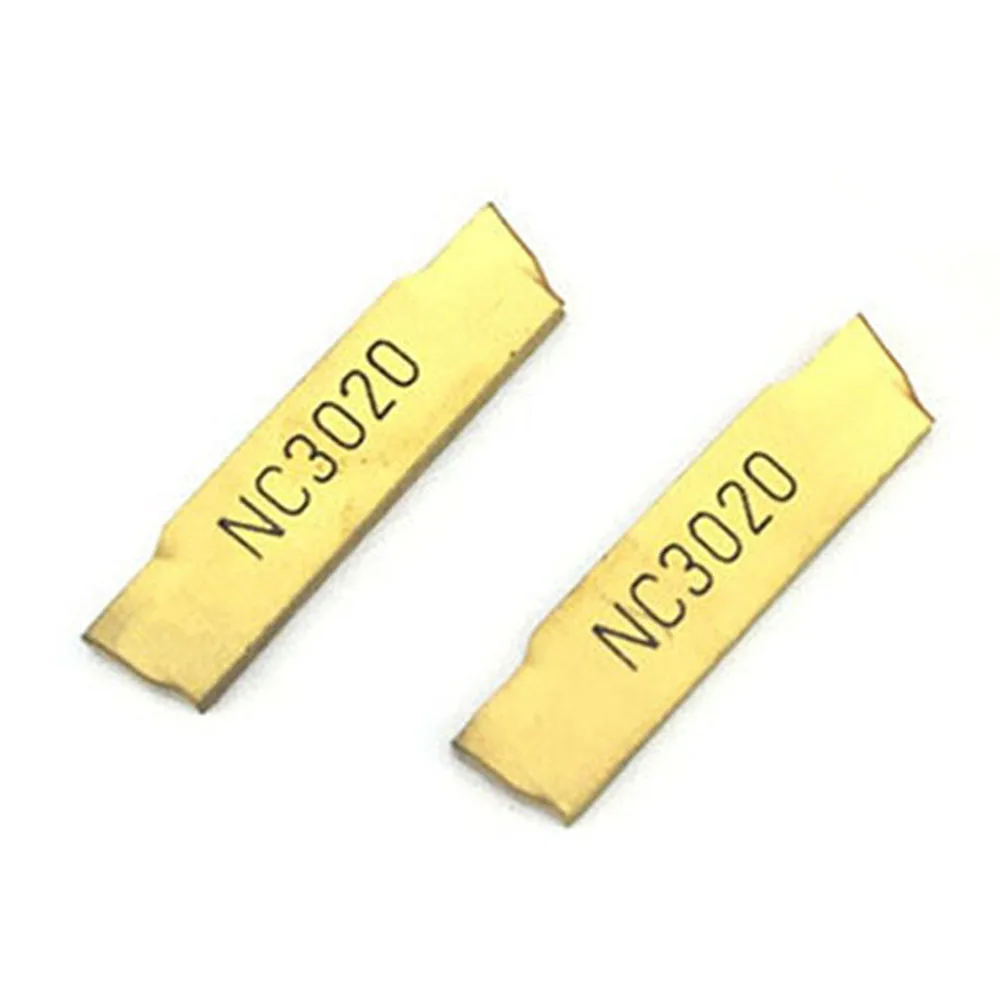 10pcs MGMN200-G NC3020 2mm Grooving cut off carbide CNC insert carbide