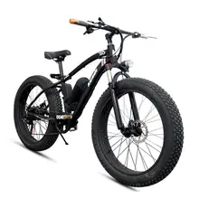 Большие колеса, Электрический горный электрический велосипед, 2 колеса, Электрический велосипед, 7 скоростей, снежный велосипед, 36 В, 250 Вт, 30 км/ч, внедорожный Электрический скутер
