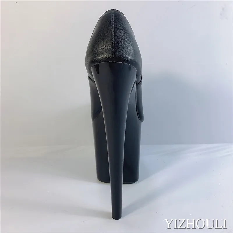 women will be wearing platform shoes with rounded toes, high-heeled platform shoes and sexy 20cm pole Dance Shoes