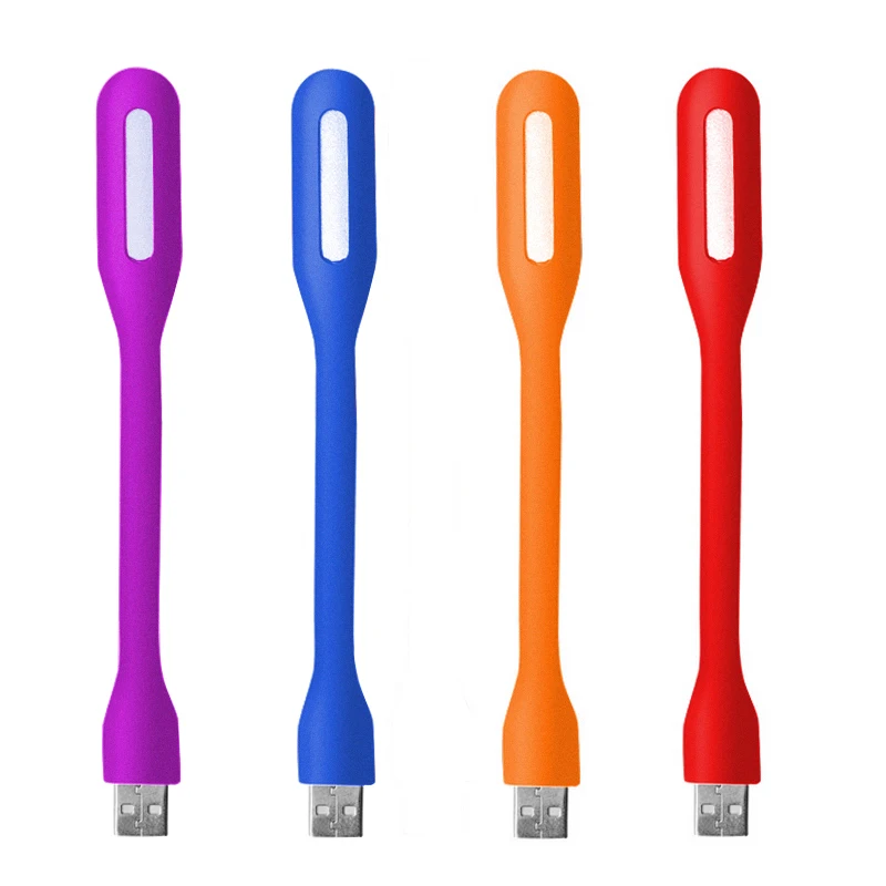 1 шт. креативный мини USB LED свет книги гибкий складной белый настольная лампа для