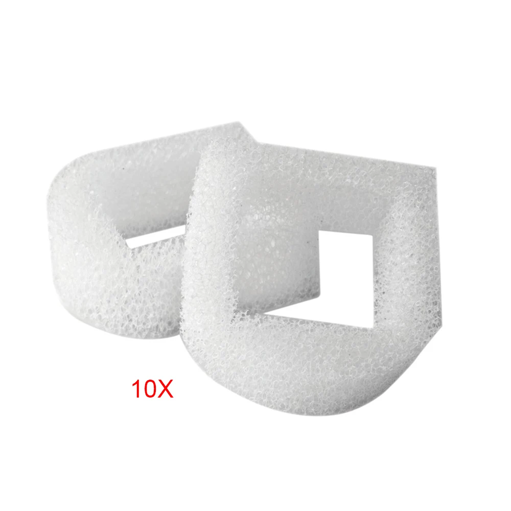10pcs Water Fountain Foam Pre-Filter Replacement For Stainless Steel 360 Lotus Avalon Pagoda Pet Drinkwell
