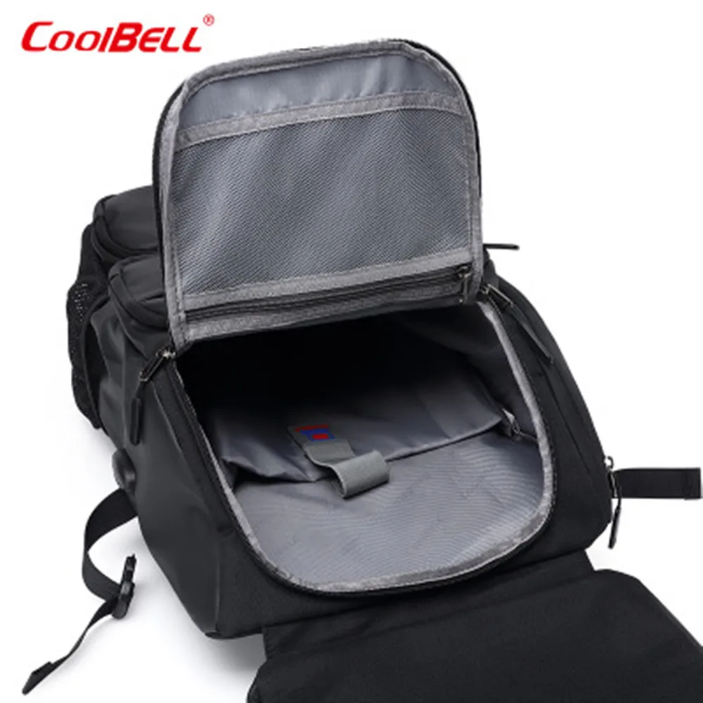 Рюкзак COOLBELL 17 3 дюймовый USB рюкзак для ноутбука Многофункциональный Большой