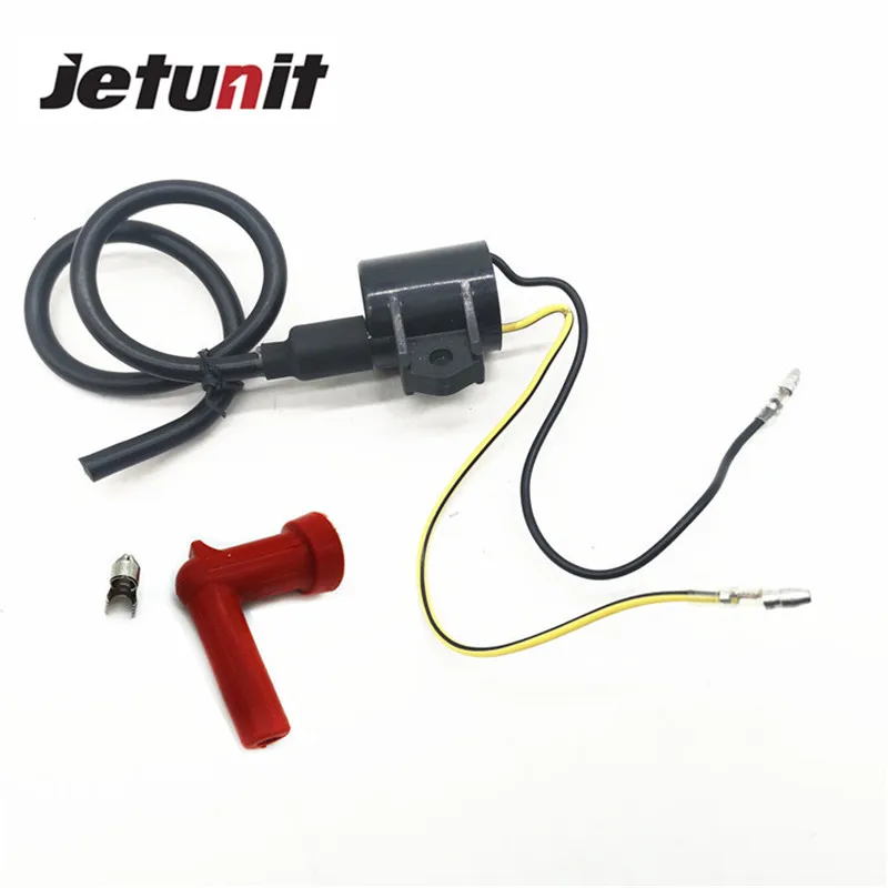 Jetunit Parts Outboard Ignition Coil For Suzuki DT 75 1992 DT85 2 stroke 33410-95D10 33430-95600 electrical parts 