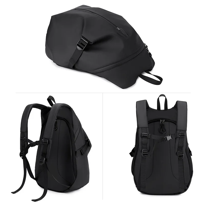 Men's helmet bag Oxford cloth super cool motorcycle riding outdoor waterproof large capacity waterproof Computer Backpack