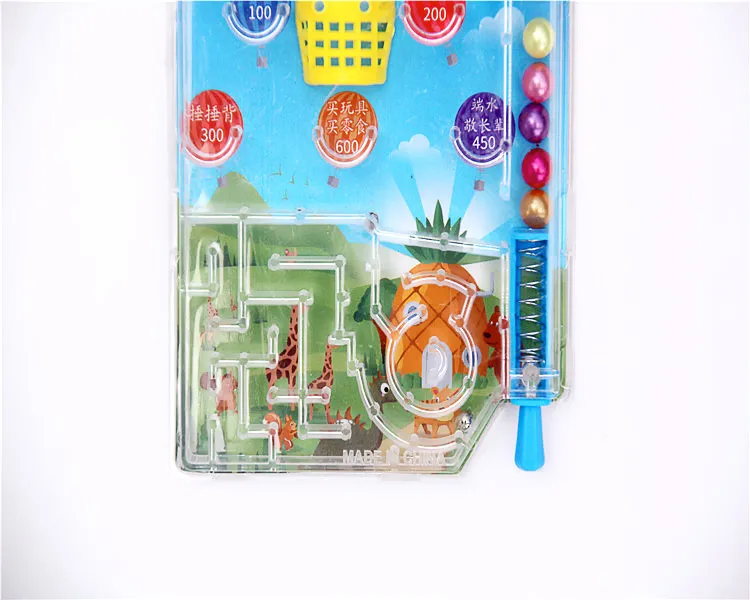 Interactive Toy CHILDREN'S Cartoon Ejection Disc Marble Game Maze Toy Fun Creative Gifts