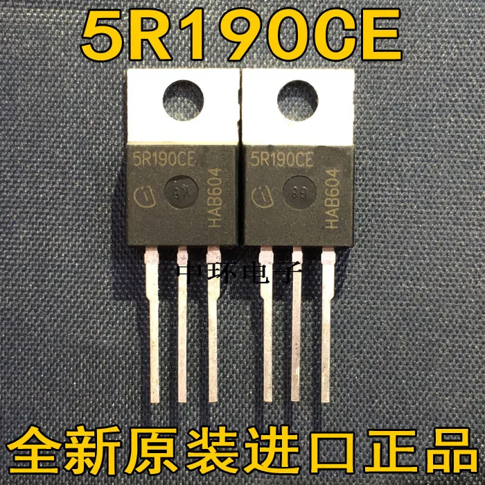 10 шт./лот 5R190CE IPP50R190CE-220 550V 24.8A