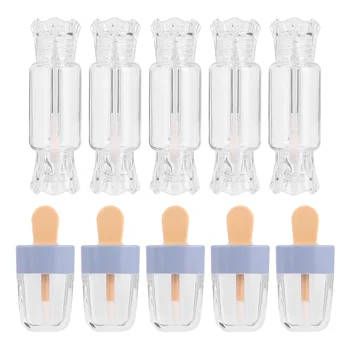 

20pcs Useful Lip Gloss Bottles Empty Lip Gloss Tube Practical Makeup Bottles Empty Lip Gloss Containers for Daily Woman Use