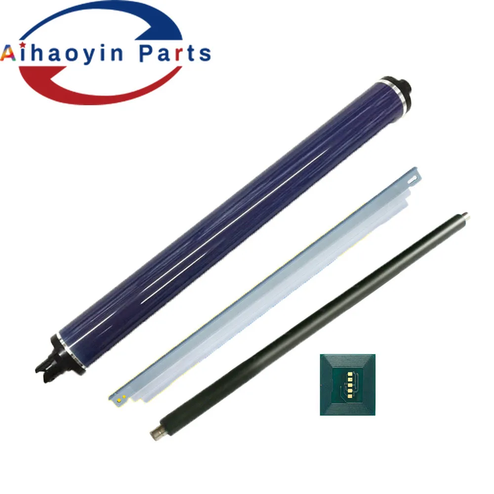 

1sets Color 550 PCR Charge Roller 013R00664 Drum Chip Color Cleaning Blade+OPC Drum for Xerox 550 560 570 C60 C70
