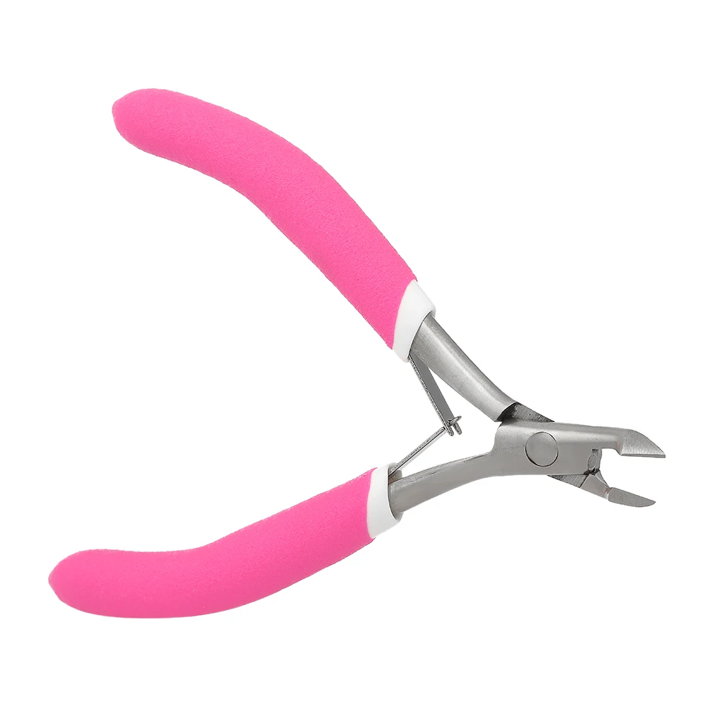

1Pc Stainless Steel Nail Clipper Scissor Nail Cuticle Dead Skin Remover Manicure Finger Toe Nail Nipper Nail Art Tool 2 Colors