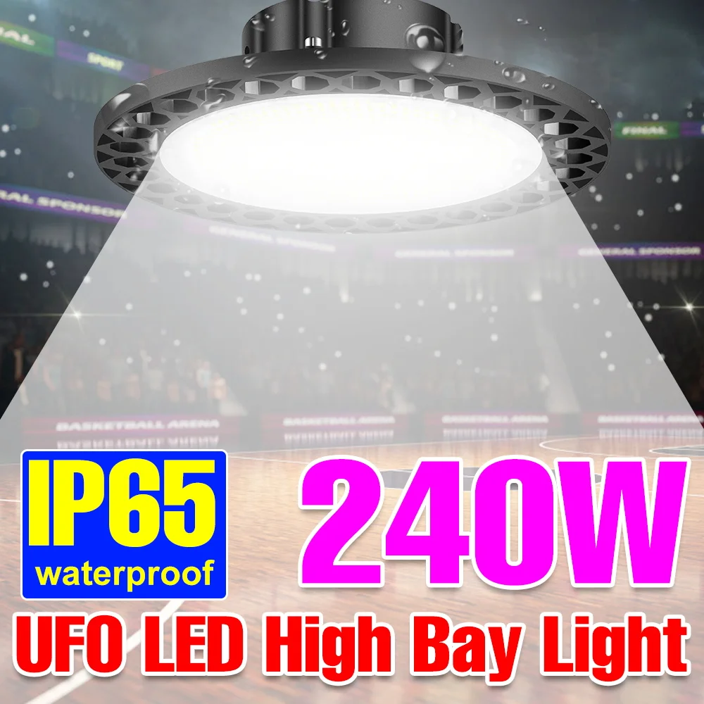 LED High Bay Light 150W 50W 70W 100W Warehouse Workshop Garage Lights Industrial 