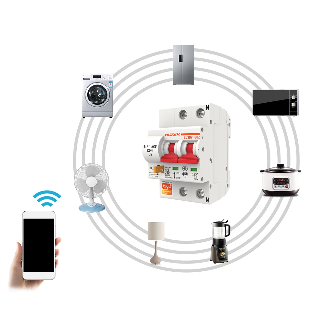 2P WiFi интеллектуальный выключатель с контролем энергии и функцией счетчика работает с Alexa и Google home 100 в/220 В