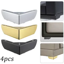 

4pcs Heavy Load Bearing Furniture Sofas Legs Metal Iron Cabinet Feet Triangle Sofa Legs DIY Cabinets Furniture Accessories